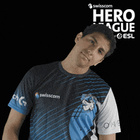 SwisscomHeroLeague reaction hello bye wave GIF