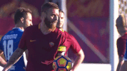 frustrated de rossi GIF by AS Roma