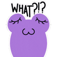 Confused Sticker