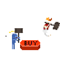 Pump It Crypto Sticker by BasedMinis