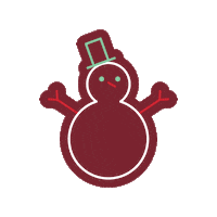 Snowman Sticker by RoundRockTexas
