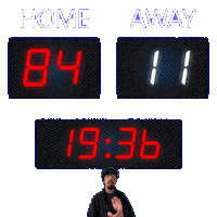 11 Away Sticker
