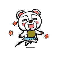 李安納熊 Sticker