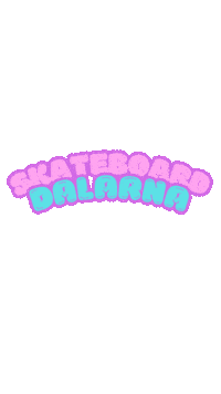Skateboarddalarna Sticker by Dalapower