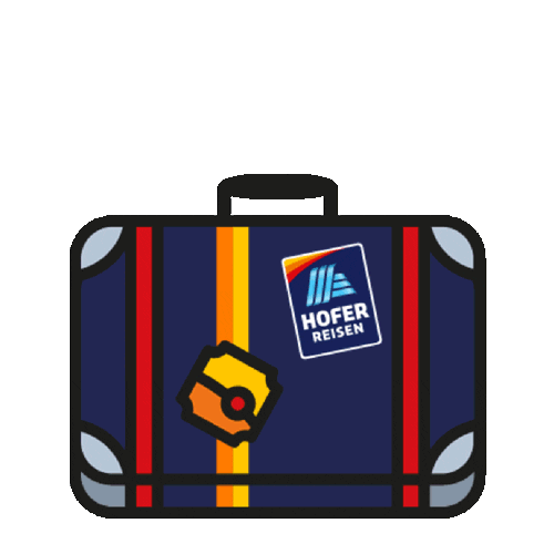 Travel Luggage Sticker by HOFER Österreich