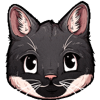 Cat Chris Sticker