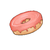 Donut Eat Sticker
