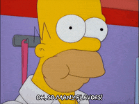 excited homer simpson GIF