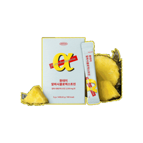 days-on giphygifmaker 파인애플 웰니스 화제 Sticker