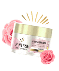 Pink Rose Sticker by PanteneGreece