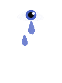 zsofija sad crying cry rain Sticker