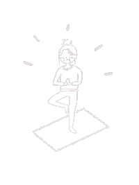 Yoga Exercise Sticker