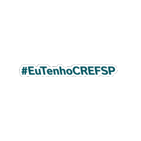 CrefSP cref cref4sp crefback eu tenho crefsp Sticker