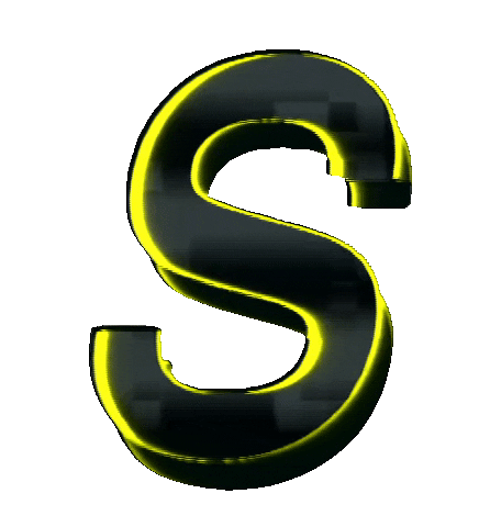 Glitch Alphabet Sticker by #BASILIO