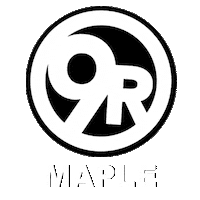 9roundmaplevaughan maple 9 round 9 round maple 9roundmaple Sticker