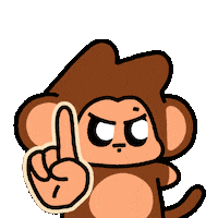 Monkey No Sticker