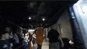 fan gives GIF
