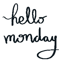 similaresdesign hello black monday lettering Sticker