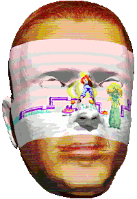 Space Harrier 3D Sticker by badblueprints