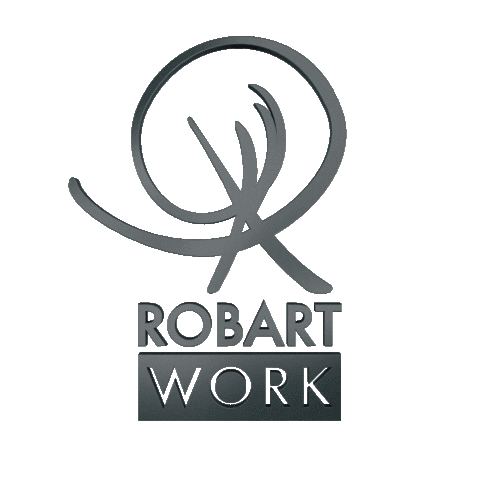 ROBARTWORK giphyupload art skull handmade Sticker