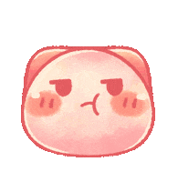TONESHIEEE pink neko mochi emotes Sticker
