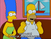 happy homer simpson GIF