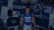 Byu Football Celebration GIF by BYU Cougars