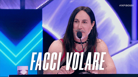 Manuel Agnelli Reaction GIF by X Factor Italia