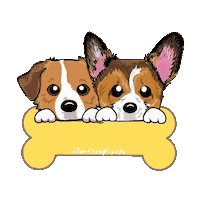 TwoCrazyCojacks new dogs reel new reel Sticker