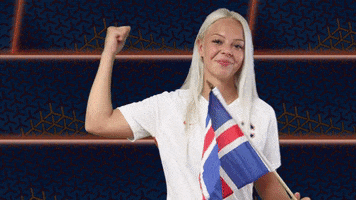 Flag Iceland GIF by Carson-Newman Athletics