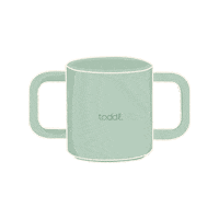 toddlkids pink baby blue green Sticker