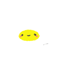julybreys happy smile kawaii egg Sticker