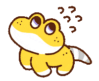 innercorworld run escape lizard run away Sticker