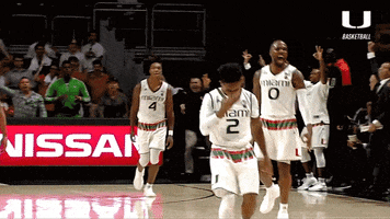 wipe college basketball GIF by Miami Hurricanes