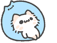 Tired Cat Sticker by ACHTUNG