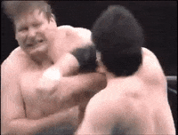 stan hansen wrestling GIF