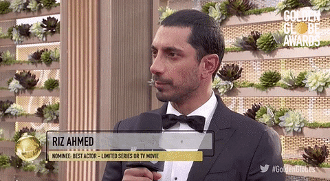 riz ahmed GIF by Golden Globes