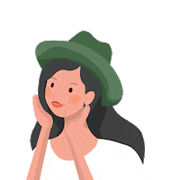 DailywellOzora green cheers yellow leaf Sticker