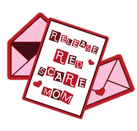 Redscare Sticker by Trixie Cosmetics