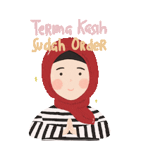 Order Terimakasih Sticker