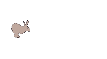 Jumping Easter Bunny Sticker by deinechristine