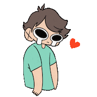 Sad Broken Heart Sticker