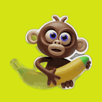 Hungry Monkey GIF