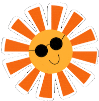 Summer Sun Sticker