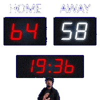 58 Away Sticker