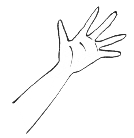 margotlecointre giphyupload hello hand shake Sticker