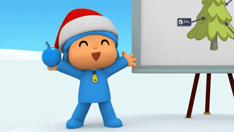 Happy Christmas GIF by Pocoyo