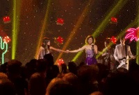 katy perry hold hands GIF by CMT Crossroads