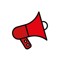 Megaphone Sticker by IoIC_UK