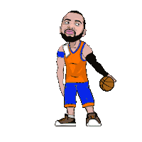 shoot your shot three pointer Sticker by ScooterMagruder